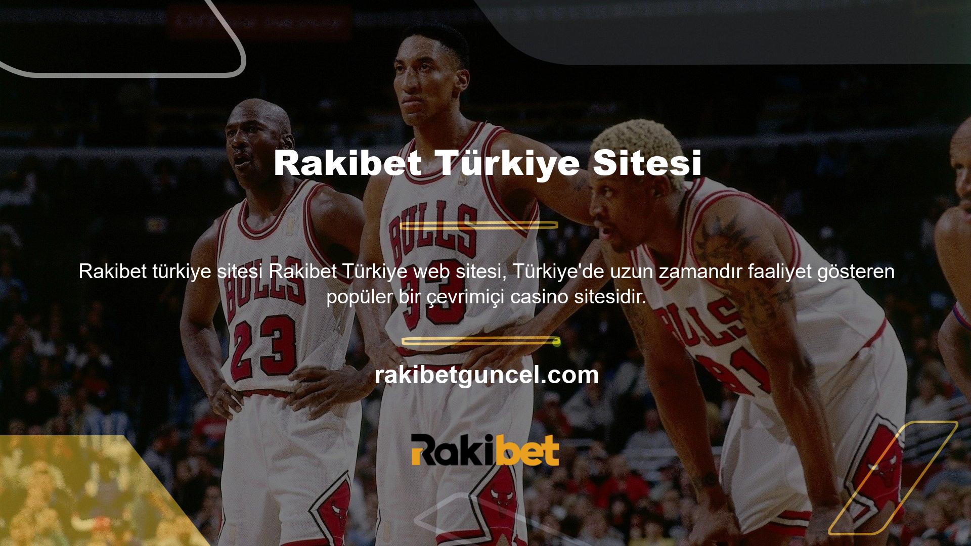Son zamanlarda, Rakibet Türkiye web sitesi adresini değiştirdi ve hizmetlerini korudu
